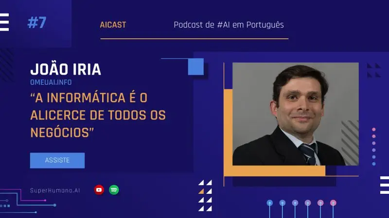 AICAST #7 - A Informática é o Alicerce de Todos os Negócios - João Iria