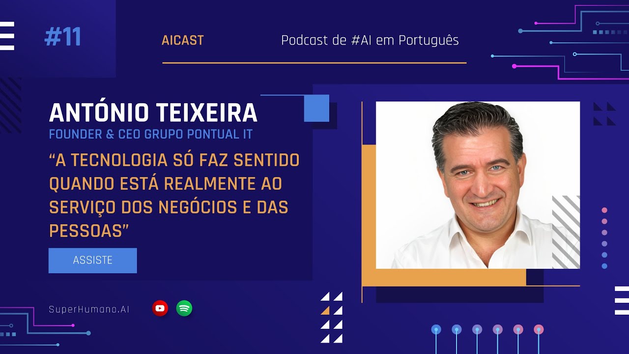AICAST #11 - Liderança e Tecnologia nas PMEs: A Visão de António Teixeira